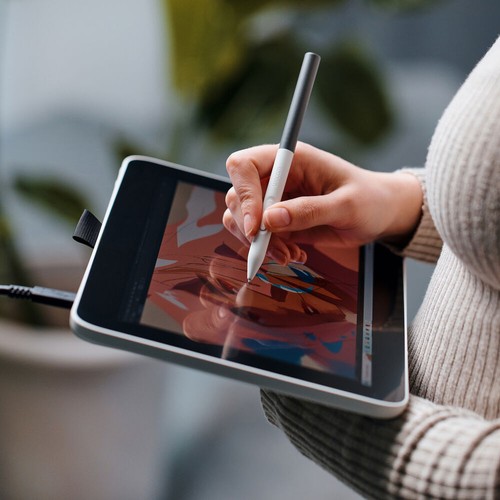 Wacom One 12 Tablet rysunkowy 11,6 cala Full HD Tablet graficzny z Wacom One Pen - Zdjęcie 6 z 12