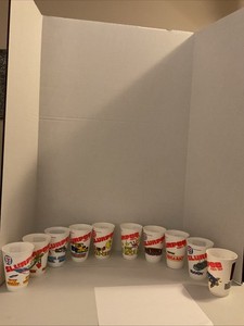 Vintage 7-11 Slurpee Cup Lot Of 10 Midway Video Games Space Invaders + 1980’s