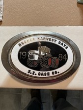 1984 JI Case Husker Harvest Days Belt Buckle