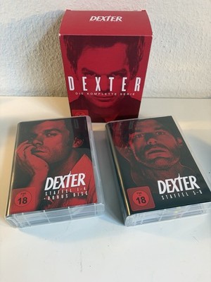 Serie: DVD - Dexter - Die komplette Serie - 35 Discs - Staffel 1-8 - gut -