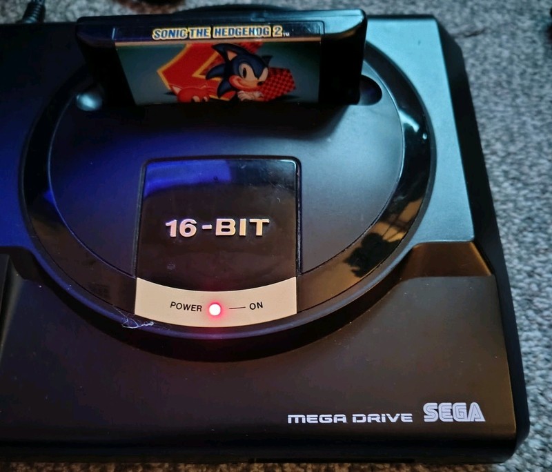 Sega Megadrive 1 MK1 Pal Console Only. Tested and Working.