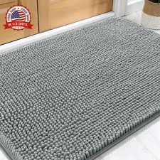 OLANLY Dog Door Mat for Muddy Paws 30x20, Absorbs Moisture and Dirt, Absorbent N