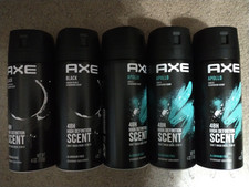  5 AXE Deodorant Bodyspray Aluminum Free 48H HIGH DEFINITION SCENT 4 oz