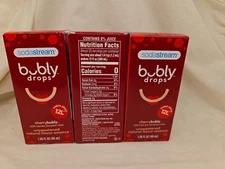 Sodastream Bubly Drops Cherrybubly Unsweetened Pack Of 3