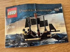 LEGO Pirates of the Caribbean: Mini Blackpearl 30130 Gently Played Instructions