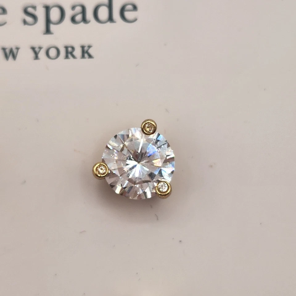 Pendientes Kate Spade New York Rise Shine 2 pares de perlas de vidrio y circonitas cúbicas nuevos con etiquetas Foto 4 de 4