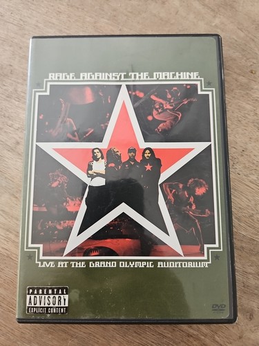 Rage Against The Machine - Live at The Grand Olympic Auditorium (DVD, 2003) - Picture 1 of 3