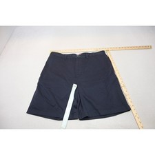 Tommy Hilfiger Chino Shorts Mens 38 Navy Blue Cotton Twill Preppy NWT Old Stock
