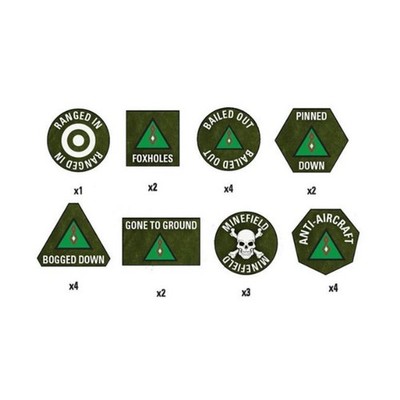 Battlefront Team Yankee Iraqi Token Set New