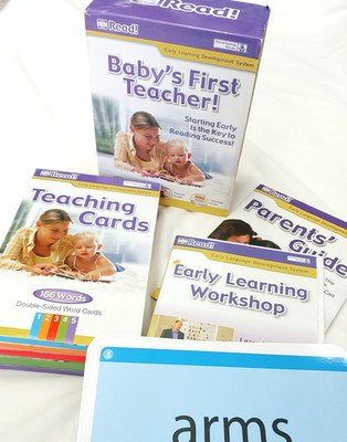 Babys First Teacher Your Baby Can Read DVD Flash Cards Set Teach Child to Read