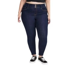 Torrid Skinny Super Soft High Rise Jegging Jean, Dark Wash, Size 24 Tall, NWT