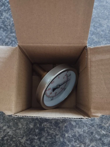 Jones Stephens J40703 2-1/2” Dial 30-250F 1/2” MNPT Connection Thermometer - New - Picture 5 of 5