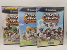 Harvest Moon Nintendo GameCube Collection Bundle Complete CIB All w/ Reg Card