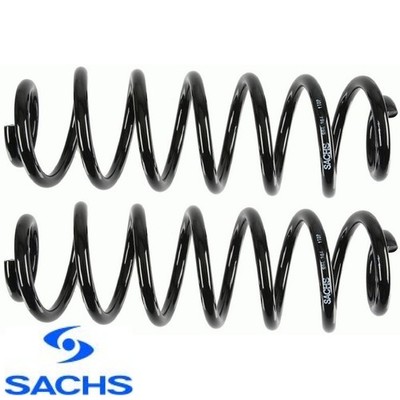 2x Fahrwerksfeder SACHS 994364 2 Federn Satz Federnsatz