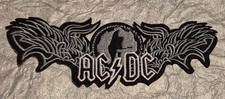 AC DC Angus Young Rock Band Embroidered WINGS PATCH Iron on