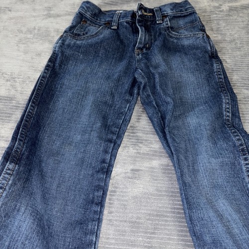 Boys Size 10 slim Wrangler Blue Jeans Lot of 3 EUC Back to school or the rodeo! - Picture 13 of 15