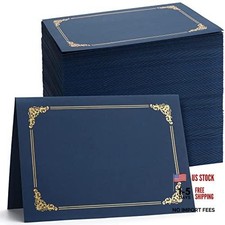 Pieces Certificate Holders Diploma Holders Document Holder 80 Navy Blue