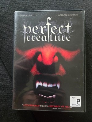 Perfect Creature (DVD 2007) Horror Vampire Dougray Scott Saffron Burrows Wilson