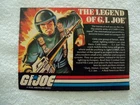 1982 Straight Arm Figure v1 Catalog Vintage ARAH The Legend of G.I. GI Joe