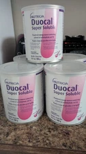 Duocal Super Soluble Powder 14.1oz / 400g (5) Cans New Sealed
