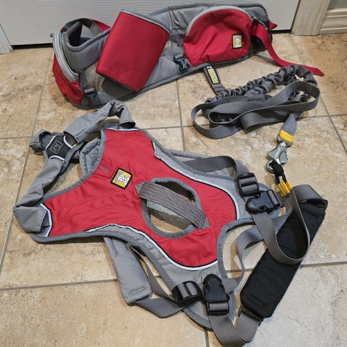 Ruffwear Omnijore Dog Joring System Harness Hip Belt Towline Medium Storage EUC