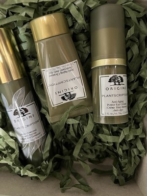 Origins All For Youth Plantscription Essentials To Cleanse & Plump 3 Pcs Set NEW