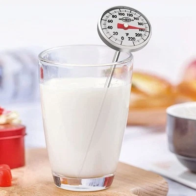 Reliable Stainless Steel ClipOn Thermometer for Food Milk Coffee and More - Image 1 of 4