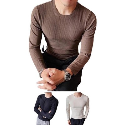 Freizeitkleidung Langarmshirt für Freizeitausflüge Alltag Polyesterstoff
