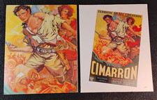 Lot 2 CIMARRON Irene Dunne Richard Dix Movie Poster reproduction 13 x 10