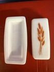 Vintage Pyrex Autumn Harvest Wheat Butter Dish — photo 4
