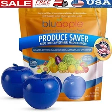 Produce Saver Fresh Fruits Vegetables Reduce Waste Long Lasting Reusable Packets