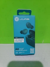 Jlab GOPOP+ True Wireless Earbuds TEAL Open Box 