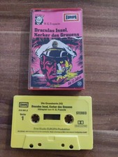 Draculas Insel / Kerker des Grauens Neon H.G. Francis MC Kassette Hörspiel Gelb 