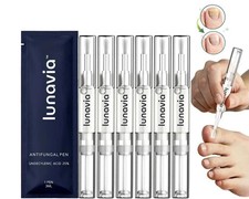 6 Pack Lunavia Antifungal Pen, 25 Undecylenic Acid Toenail Fungus Treatment