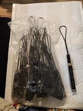 22 Flat Fiber Optic Drop Wire Clamp 310"Wx200"H Flat Drop Fiber Cable SI-0972SBL