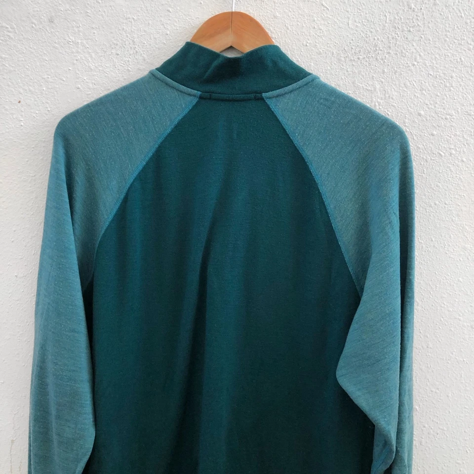 SMARTWOOL Women's Classic Thermal Merino 1/4 Zip Base Layer Size 3X - Image 3 of 4
