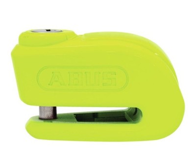 ABUS 365 Trigger 2.0 Sonor-Diskus-Schloss Für Motorrad/Mofa Gelb Alarm2.0