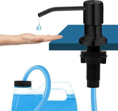 #ad #ad Soap Dispenser for Kitchen Sink With 47quot; Extension Tube kit Sink Soap Dispenser $9.99