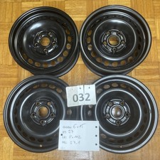 4x Originale VW Passat 3BG Stahlfelgen 3B0601027D 6x15H2 ET37 LK5x112 ML57,1