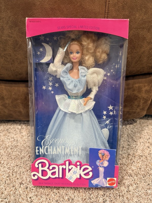 Mattel Sears Special LTD Evening Enchantment Barbie Doll 1989 Vintage Boxed