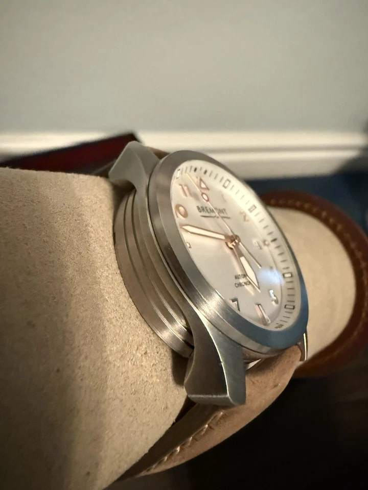 Bremont Solo SOLO37-RG-R-S 37mm Steel Automatic Men Watch Box & Papers - Image 4 of 4