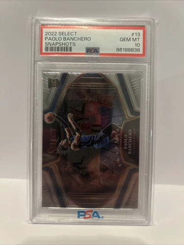 2022-23 Panini Select - Snapshots Paolo Banchero #13 (RC) GEM MT 10
