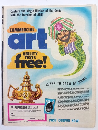 Australasian Post July 18 1974 StephieMac Bjorn Borg Linda Lovelace Gregory Peck - Picture 2 of 7