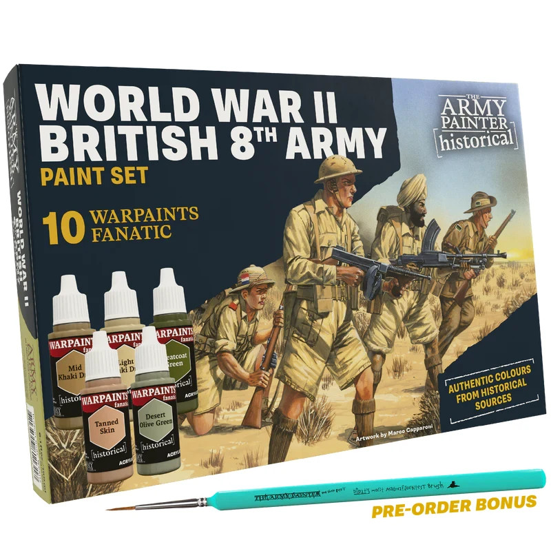 Army Painter Mehrfarbig – Historical: Wwii British 8Th Army Paint Set - Bild 3