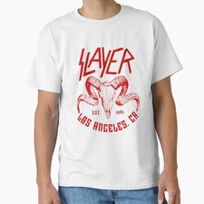 Slayer Design - American Thrash Metal Band Cl T-Shirt Made in US/AUS Size S-2XL