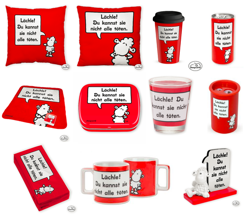 Sheepworld Tasse 'Lächle' – Porzellan, 380 Ml, Mit Spruch, In Geschenkbox