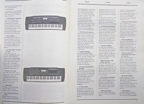 Roland E-68 Intelligent Synthesizer Keyboard Original Owner's Manual Book 228 pg - Picture 2 of 3