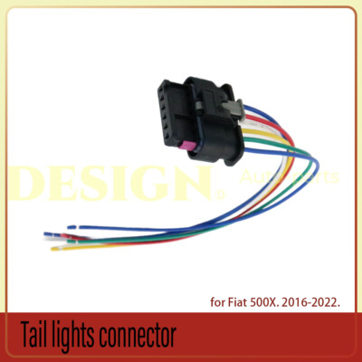 6pin Tail lights connector 68285080AA Fit For Fiat 500X 2016-2022 61132359993