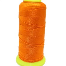 One Spool Orange Nylon Beading Weaving Sewing Thread Cord String 210D/12,9,6,3