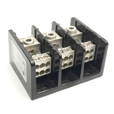 Allen Bradley 1492-PD3163 Power Distribution Block 3-Pole Terminal 600V, 335A